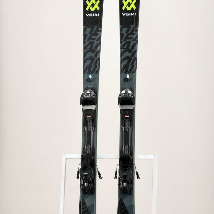 Ски за спускане Völkl Deacon XTD + vMotion 10 GW black/lime green 10