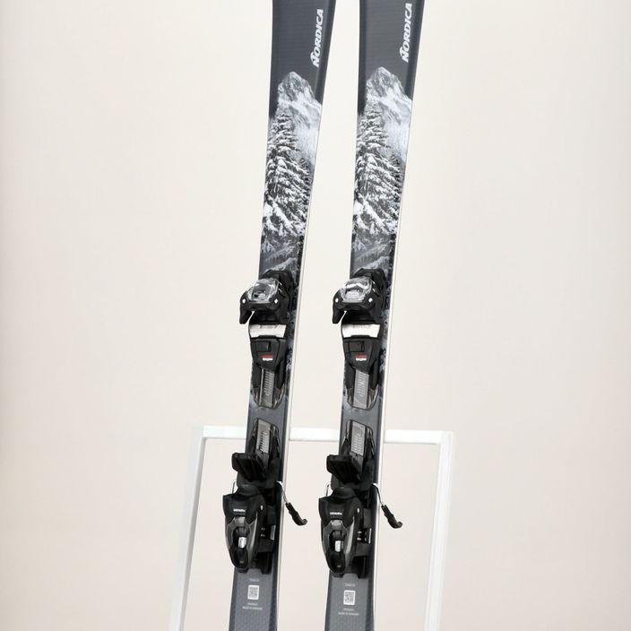 Дамски ски за спускане Nordica Wild Belle 74 + TP2 COMP10 FDT сиво/бяло 14