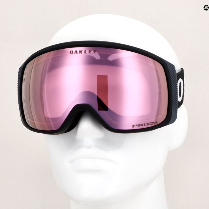 Oakley Flight Tracker matte black/prizm snow hi pink ски очила 10