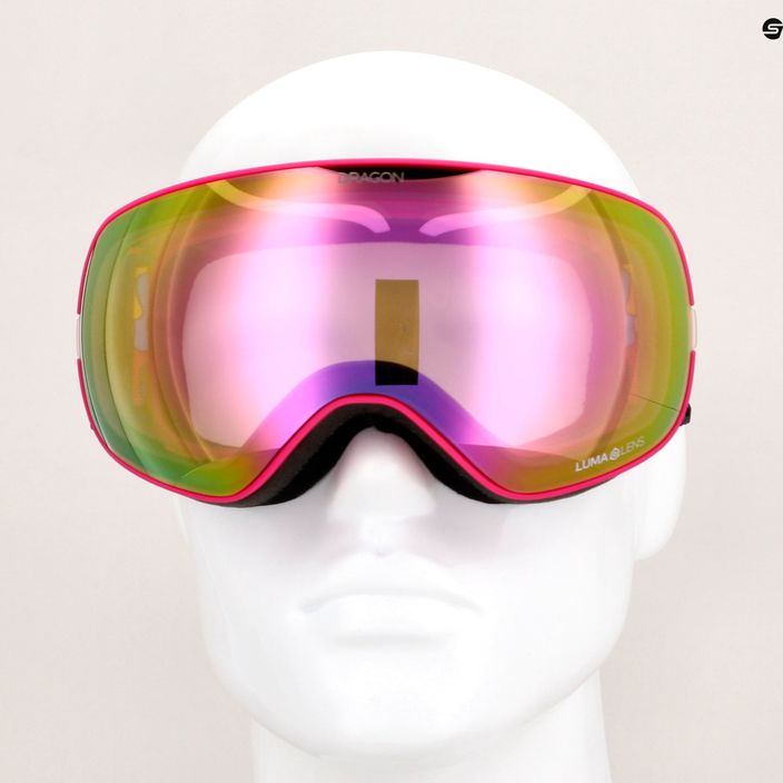 Ски очила DRAGON X2S drip/lumalens pink ion/dark smoke 12