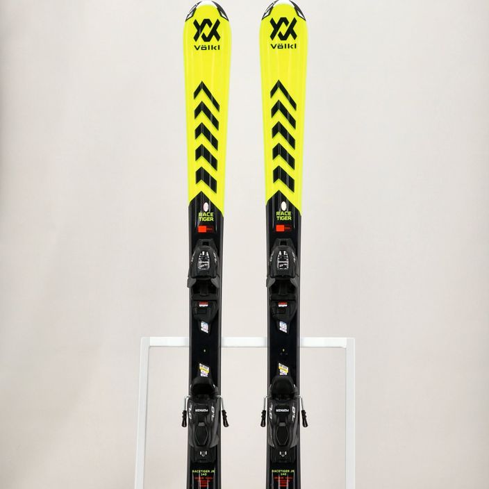 Детски ски за спускане Völkl Racetiger Junior Yellow + 7.0 VMotion Jr yellow/black 9