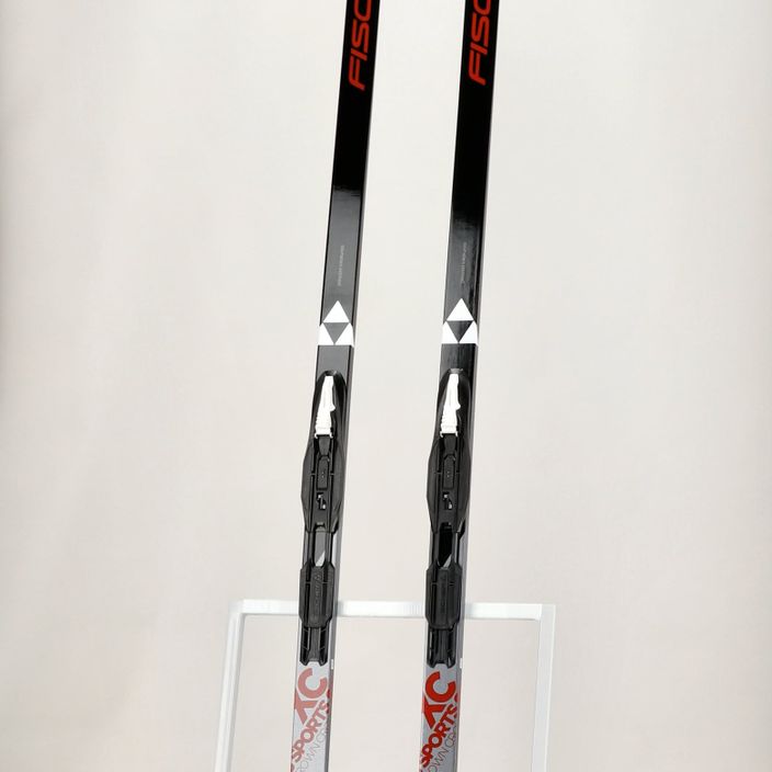 Fischer Sports Crown EF Mounted ски за ски бягане черно и сребристо NV44022 8