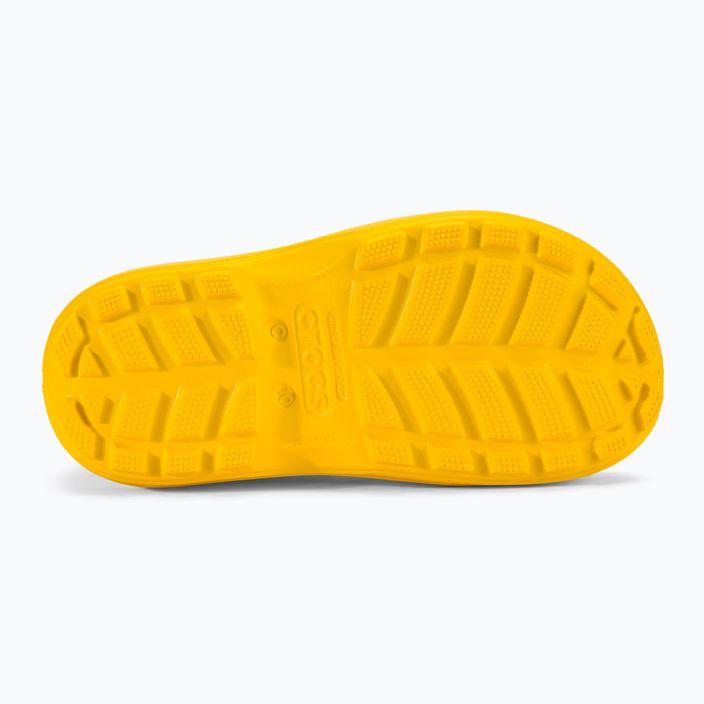 Crocs Дръжка дъждовна обувка за деца жълта 5