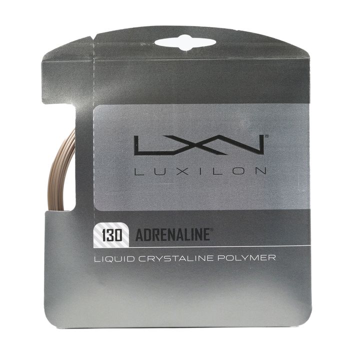 Тенис корда Luxilon Adrenaline 130 Set12,2 м сива WRZ993900 2