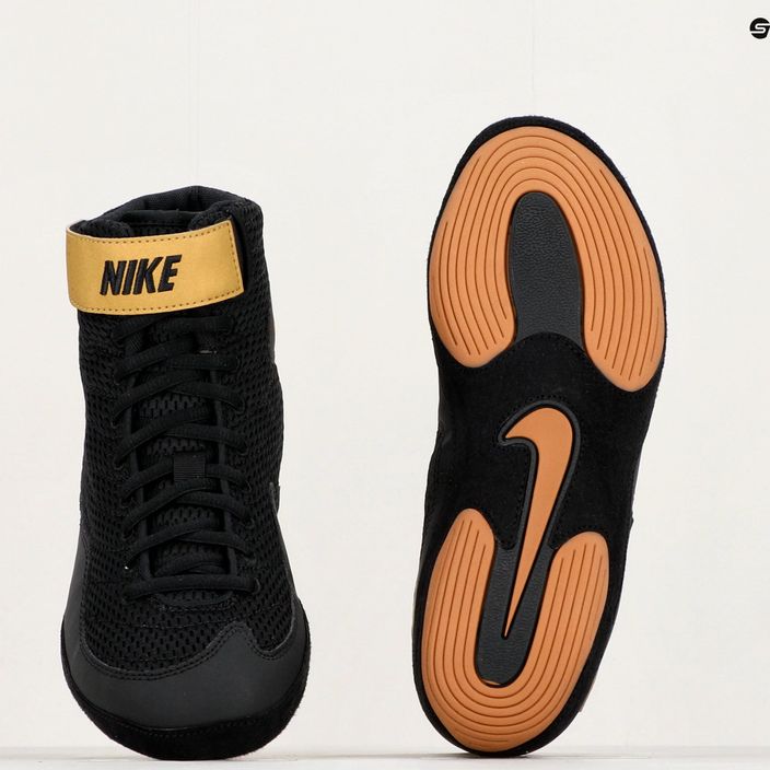 Мъжки обувки за борба Nike Inflict 3 Limited Edition black/vegas gold 8