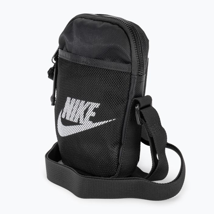 Малка чанта Nike Heritage Crossbody black/white 2