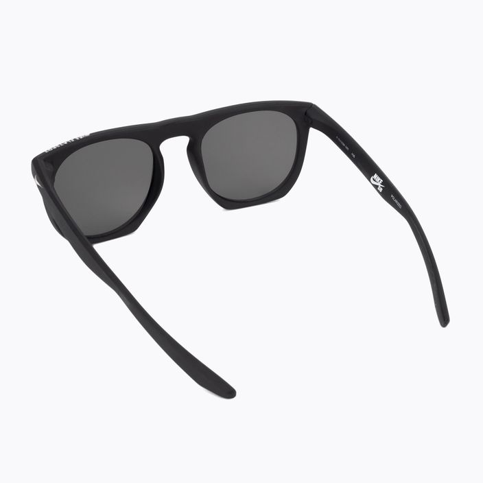 Слънчеви очила Nike Flatspot P матово черно/сребристо сиво с поляризирани лещи 2
