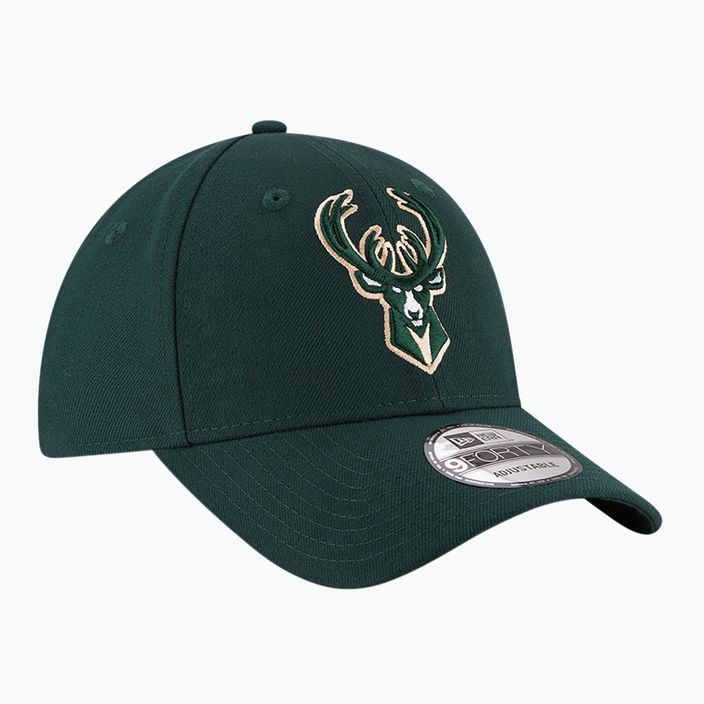 New Era NBA The League Milwaukee Bucks тъмнозелена шапка