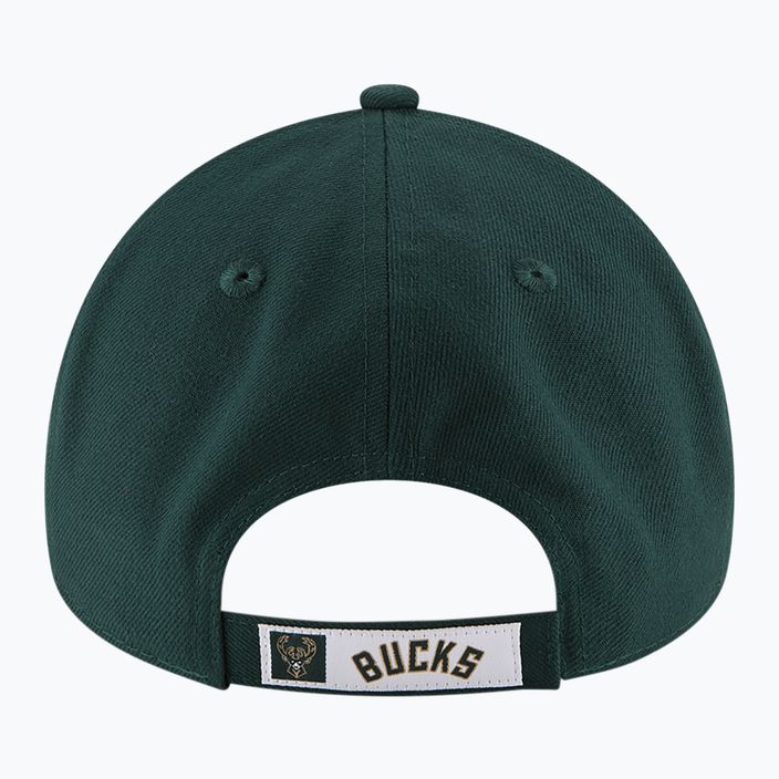 New Era NBA The League Milwaukee Bucks тъмнозелена шапка 2