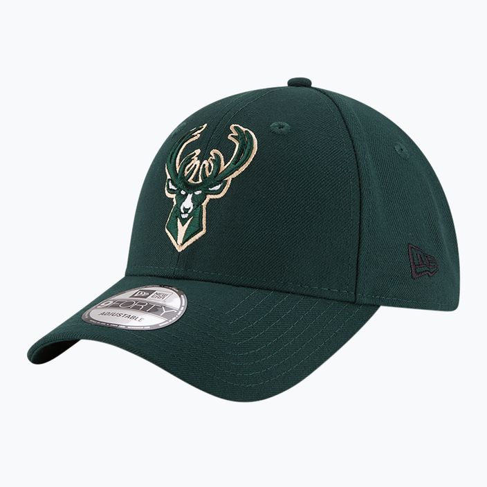 New Era NBA The League Milwaukee Bucks тъмнозелена шапка 3