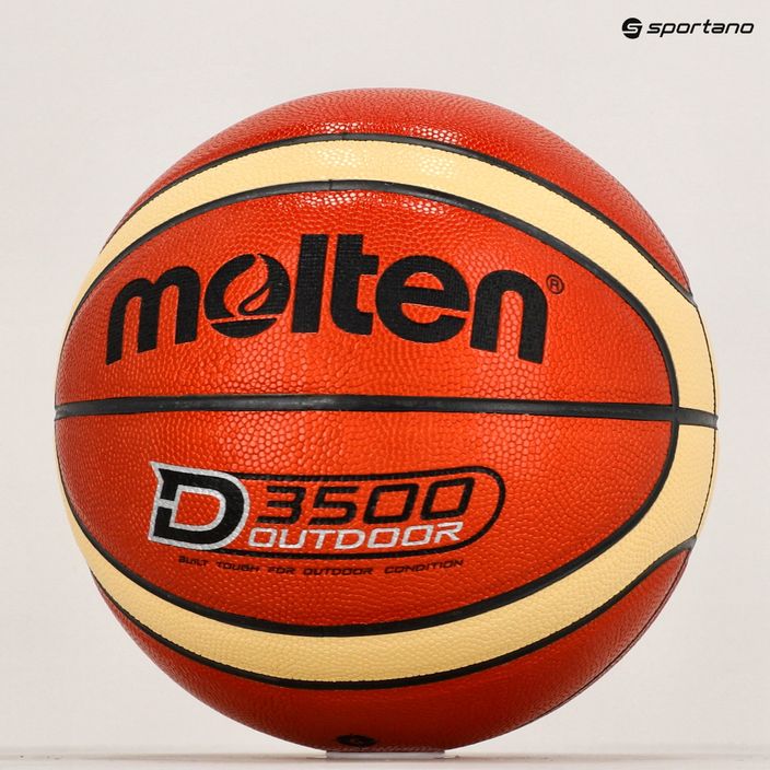 Molten баскетбол B6D3500 оранжев/костенурка размер 6 6