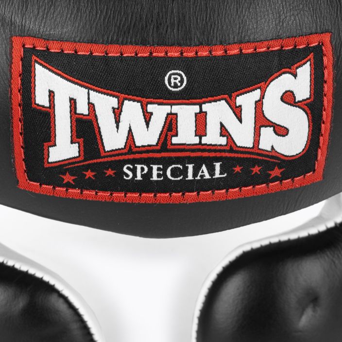 Специална боксова каска за спаринг на близнаци черна 4