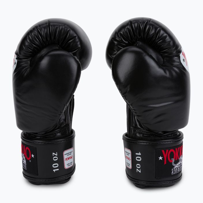 YOKKAO Matrix боксови ръкавици черни BYGL-X-1 4