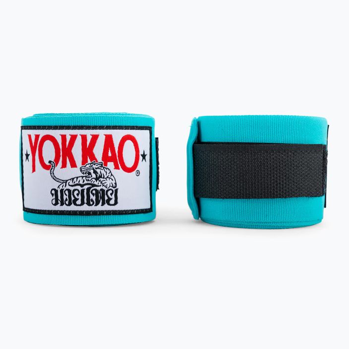 YOKKAO Premium Sky Blue боксови превръзки HW-2-5 3