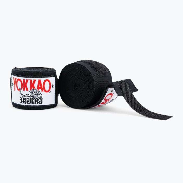YOKKAO Премиум боксови превръзки черни HW-2-1 2