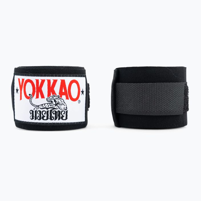 YOKKAO Премиум боксови превръзки черни HW-2-1 3