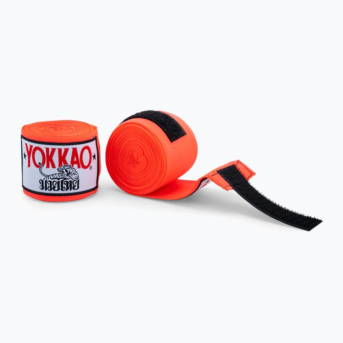 YOKKAO оранжеви боксови превръзки HW-6 2