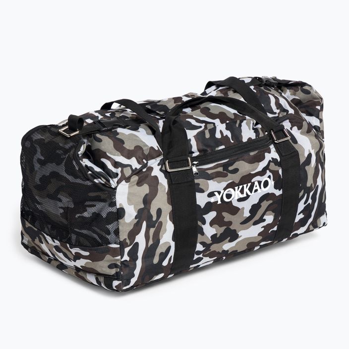YOKKAO Кабриолетна спортна чанта Camo Grey/Black BAG-2-G 2