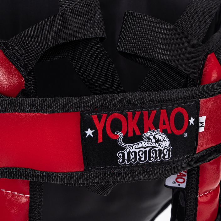 Протектор за тяло YOKKAO червен YBP-2 боксов протектор 4