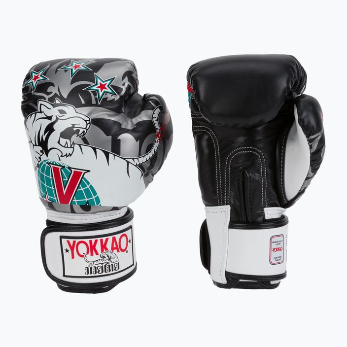 Боксови ръкавици YOKKAO 90'S черни BYGL-90-1 3