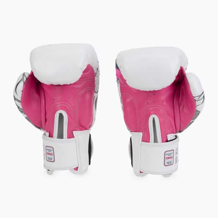 Бели боксови ръкавици YOKKAO 90'S BYGL-90-4 2