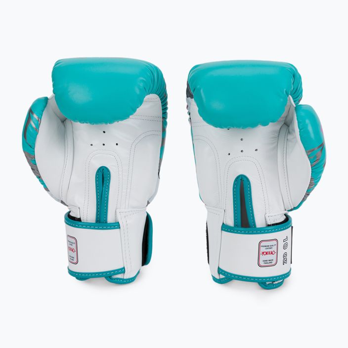 Сини боксови ръкавици YOKKAO 90'S BYGL-90-5 2