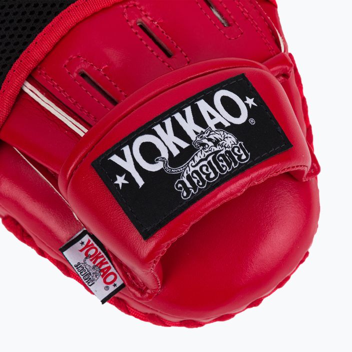 YOKKAO Institution Focus Mitts-Close training discs red FYMS-2 4