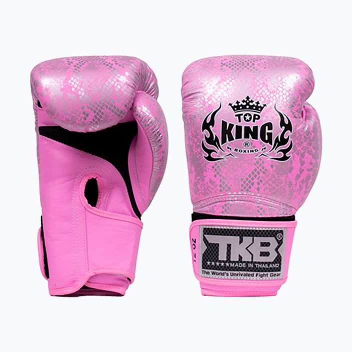 Top King Muay Thai Super Star Air розови боксови ръкавици TKBGSS 7