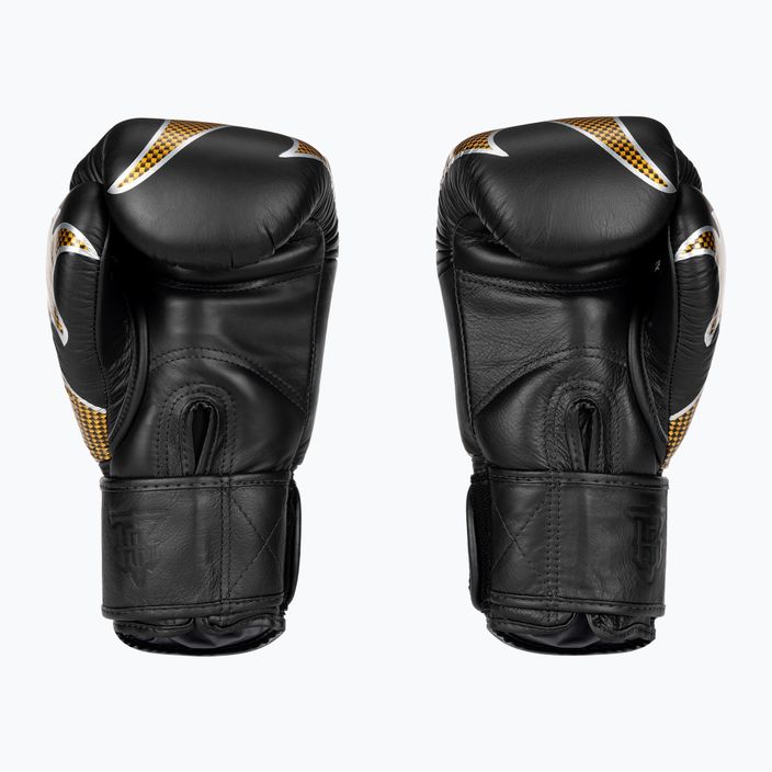 Топ King Muay Thai Empower черни/златни боксови ръкавици 2