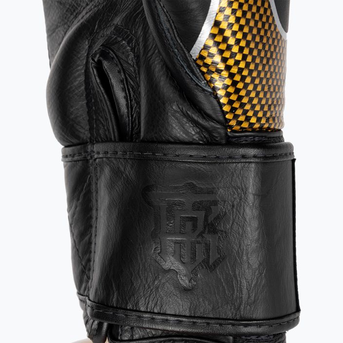 Топ King Muay Thai Empower черни/златни боксови ръкавици 5