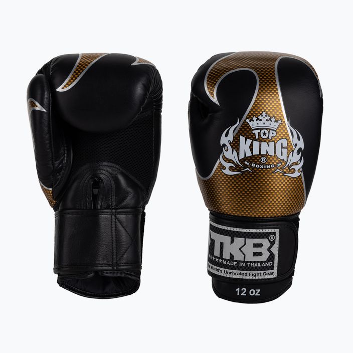 Боксови ръкавици Top King Muay Thai Empower черни TKBGEM-01A-BK 3