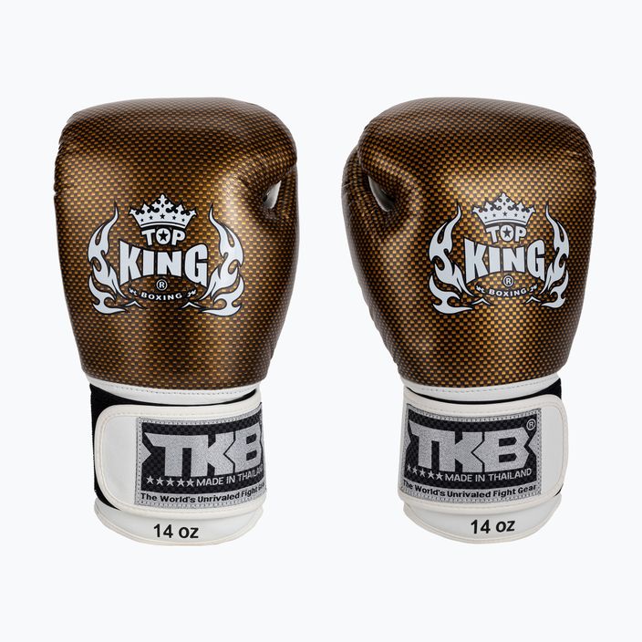 Боксови ръкавици Top King Muay Thai Empower white TKBGEM-02A-WH 2