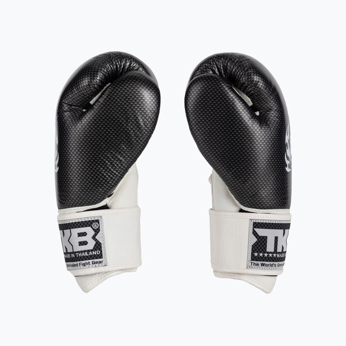 Боксови ръкавици Top King Muay Thai Empower Air бяло и сребърно TKBGEM-02A-WH 4