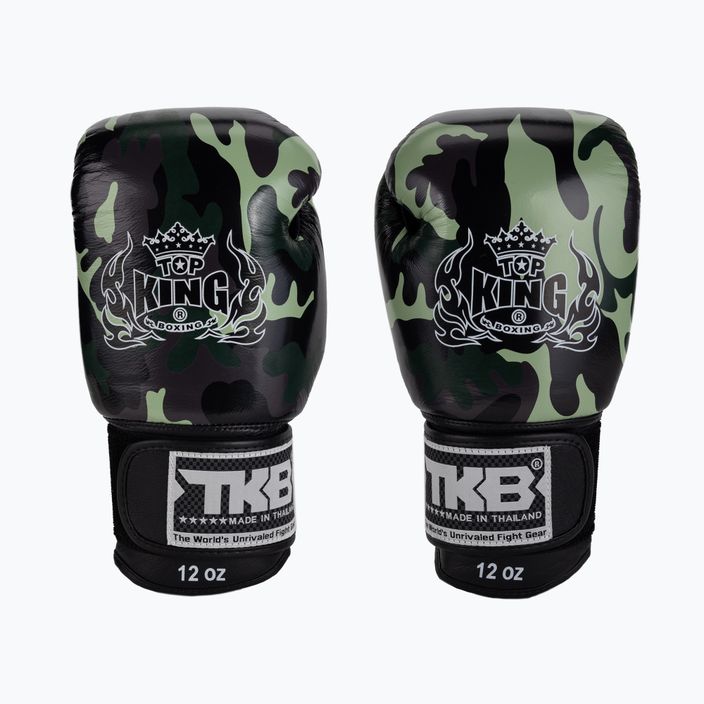 Топ Кинг Муай Тай Empower зелени боксови ръкавици TKBGEM-03A-GN 2