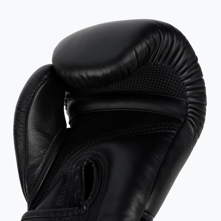 Топ King Muay Thai Super Air боксови ръкавици черни 6