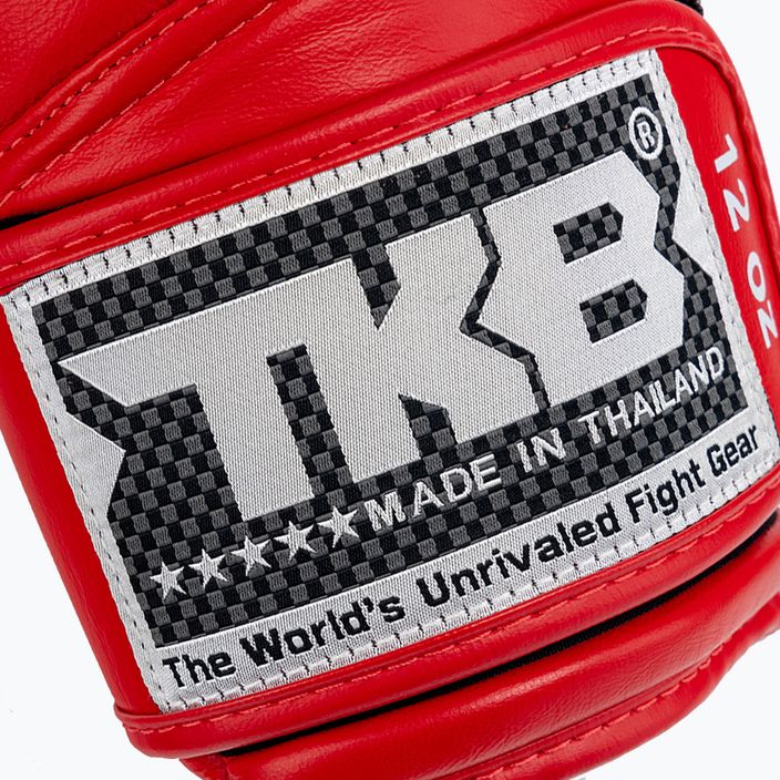 Top King Muay Thai Super Air боксови ръкавици червени TKBGSA-RD 5