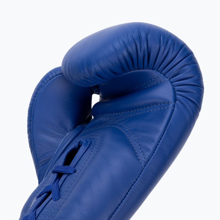 Топ King Muay Thai Pro боксови ръкавици сини 4