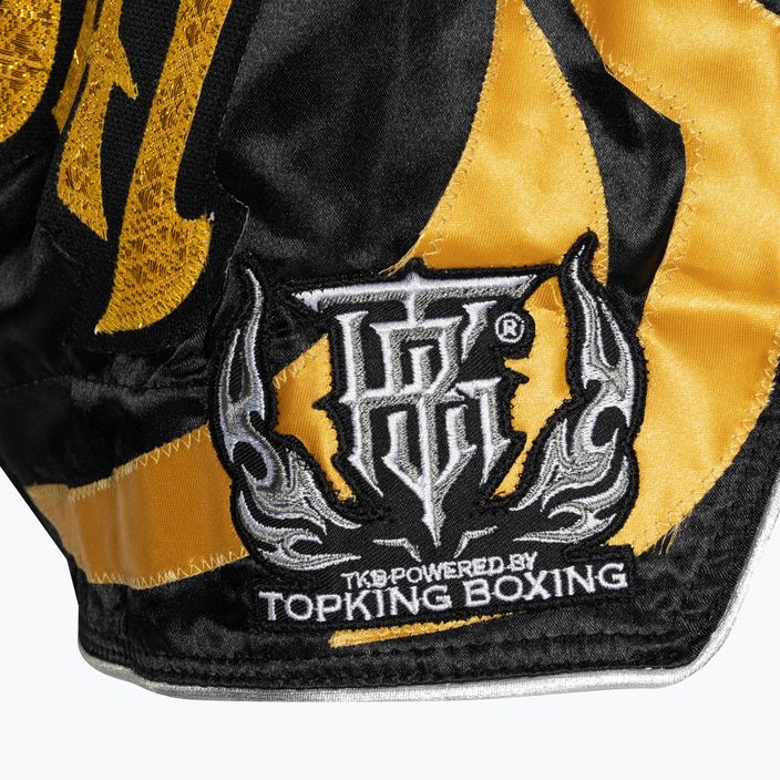 Тренировъчни шорти Top King Kickboxing black/gold 4