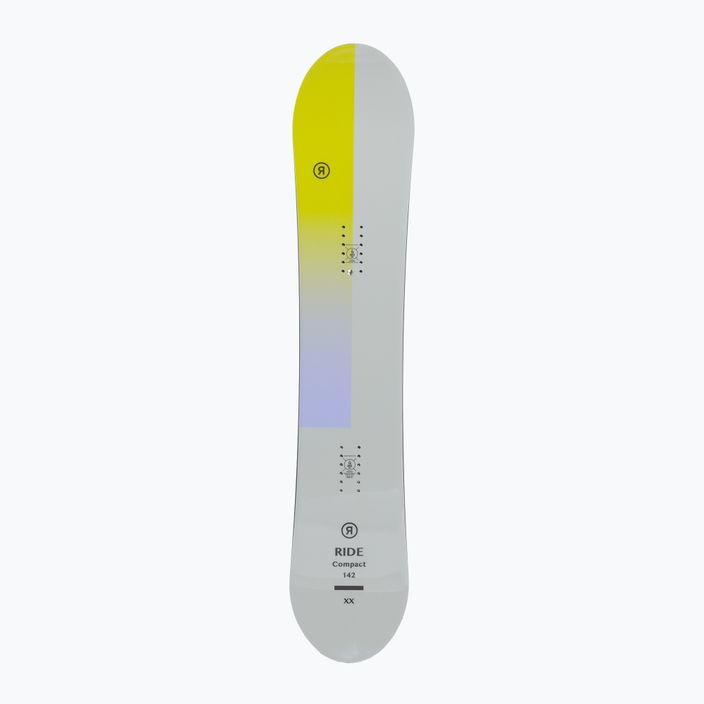 Дамски сноуборд RIDE Compact сиво-жълт 12G0019 3