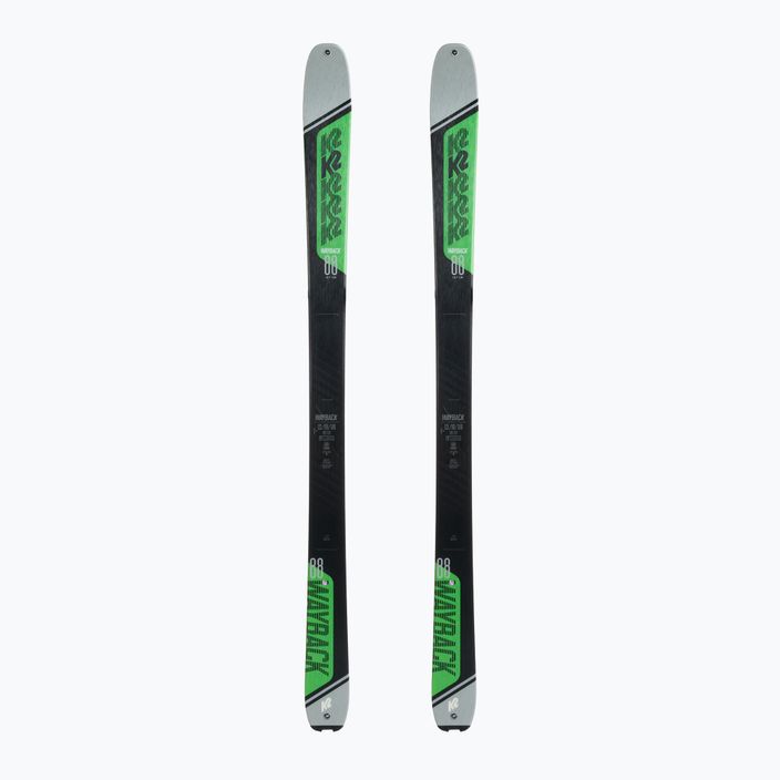 Ски K2 Wayback 88 сиво-зелени 10G0202.101.1