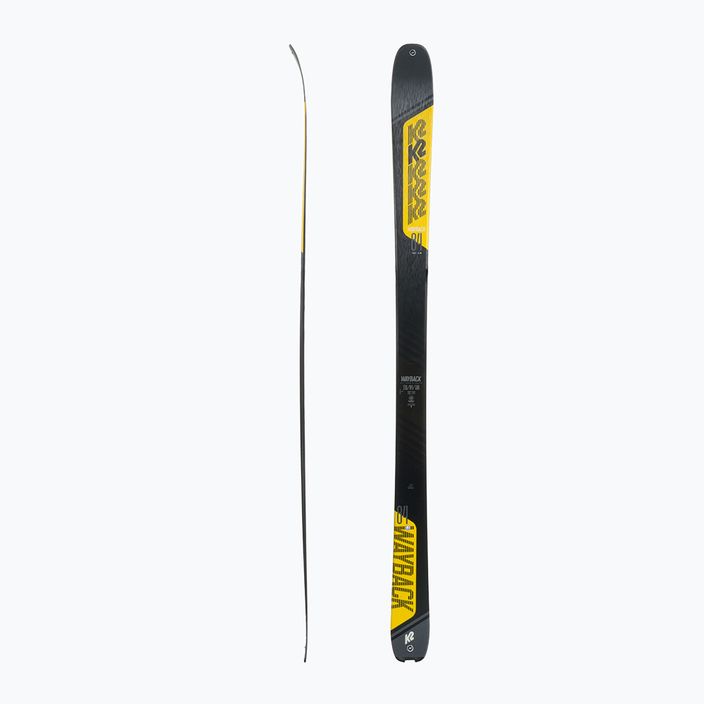 K2 Wayback 84 сиво-жълти ски за каране 10G0203.101.1 2