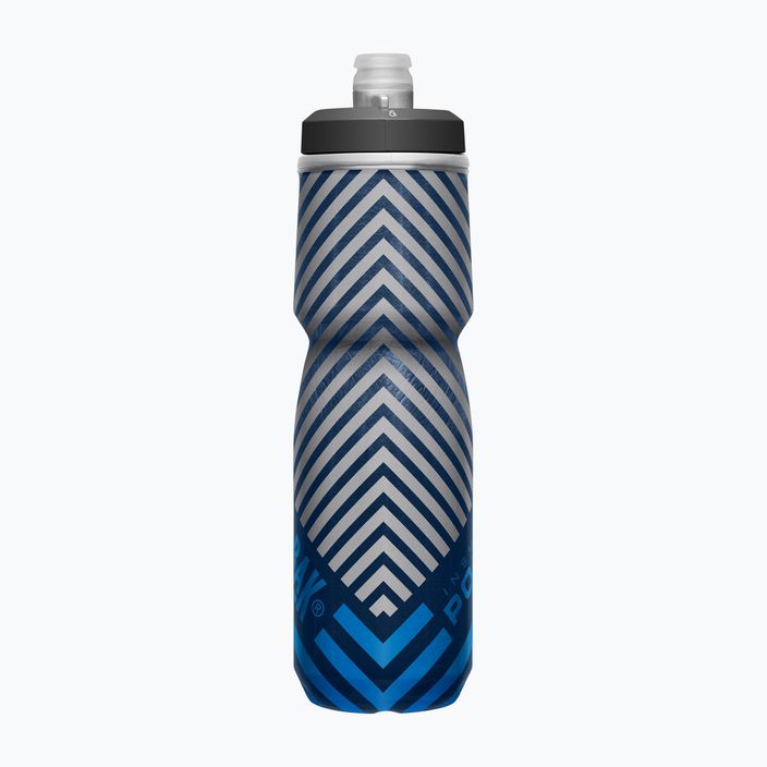 Бутилка за велосипед CamelBak Podium Chill 710 ml navy/ blue stripe 4