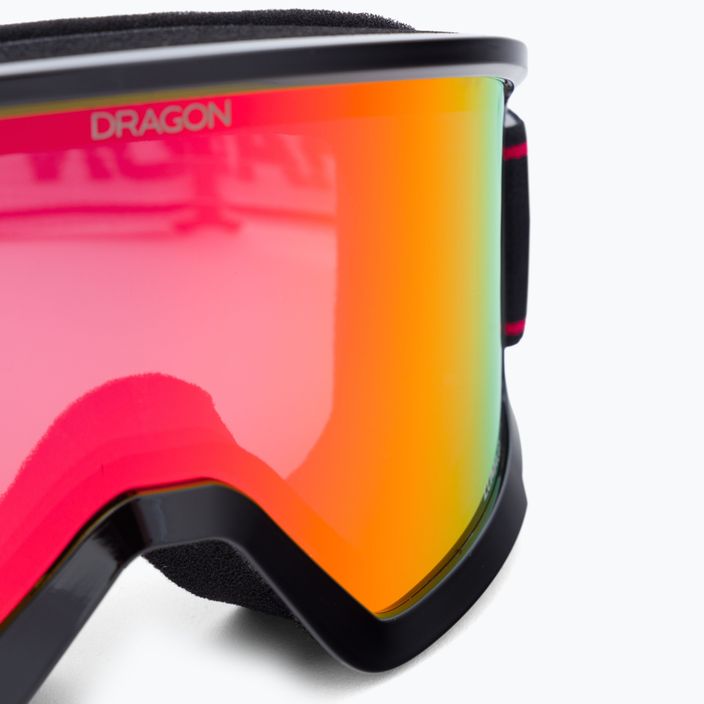 Ски очила Dragon DX3 OTG черни/червени 5