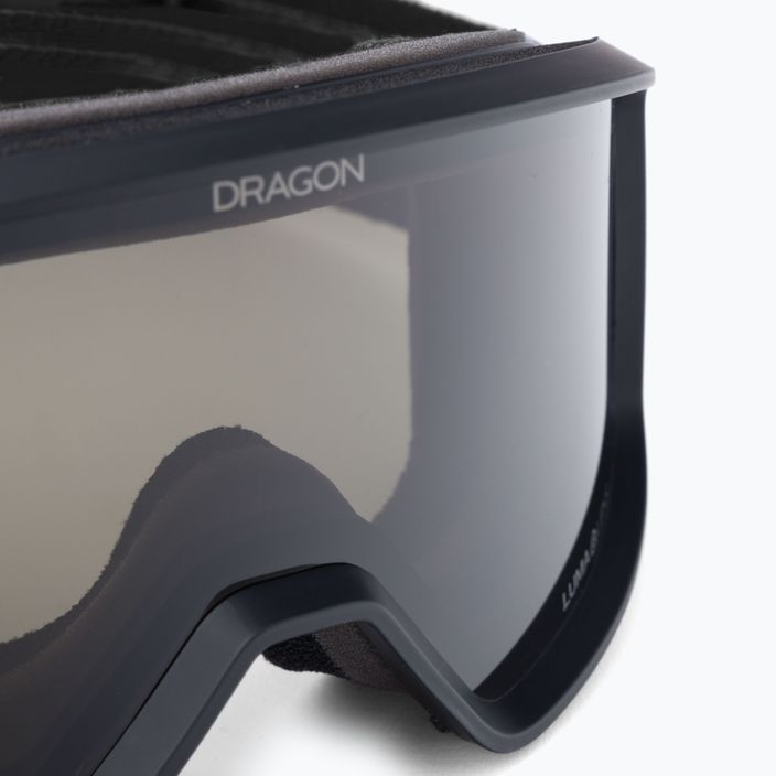 Dragon DXT OTG ски очила черни/сиви 5
