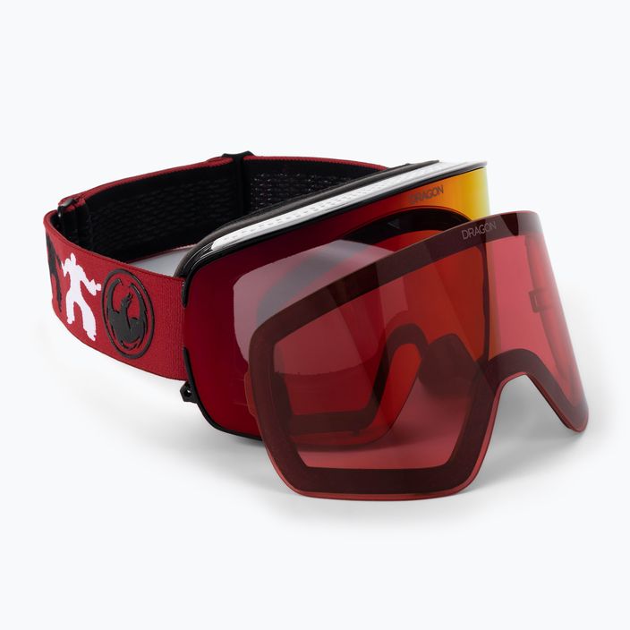Dragon NFX2 черни/червени ски очила 40458-023