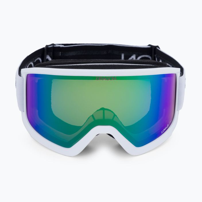 Ски очила Dragon DX3 OTG бели/зелени 2