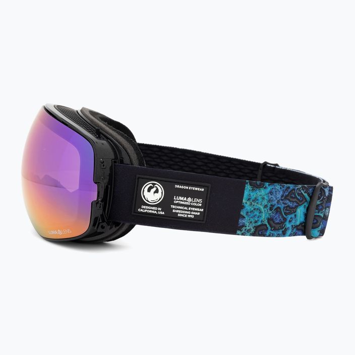 Ски очила DRAGON X2S black pearl/lumalens purple ion/amber 5
