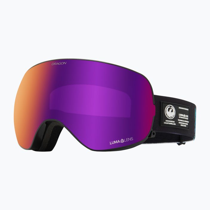 Ски очила DRAGON X2S black pearl/lumalens purple ion/amber 6