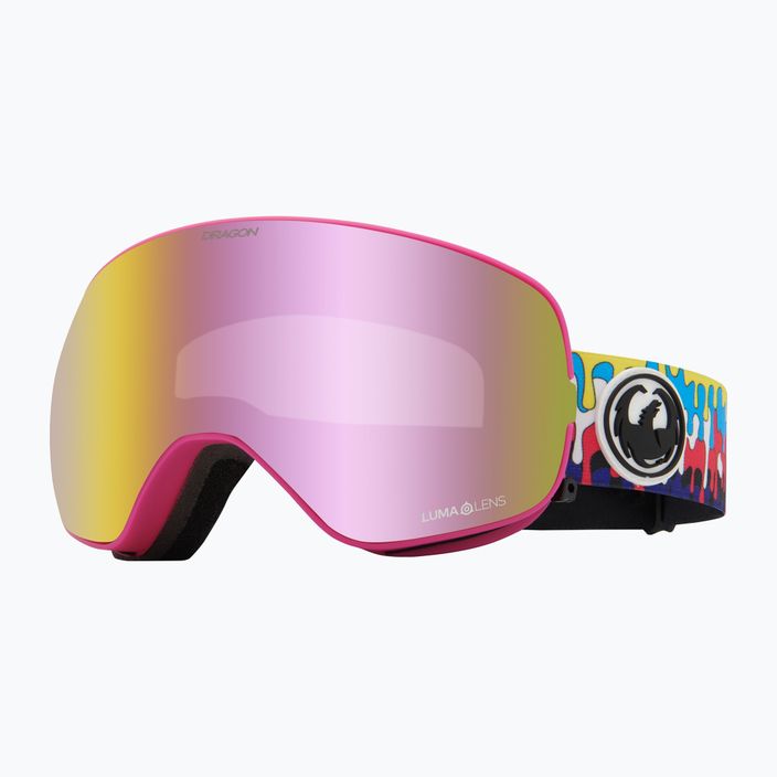 Ски очила DRAGON X2S drip/lumalens pink ion/dark smoke 6