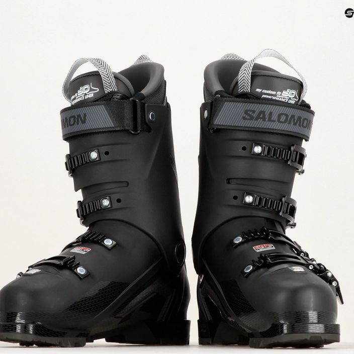 Мъжки ски обувки Salomon S Pro MV 100 black/titanium met./belle 13